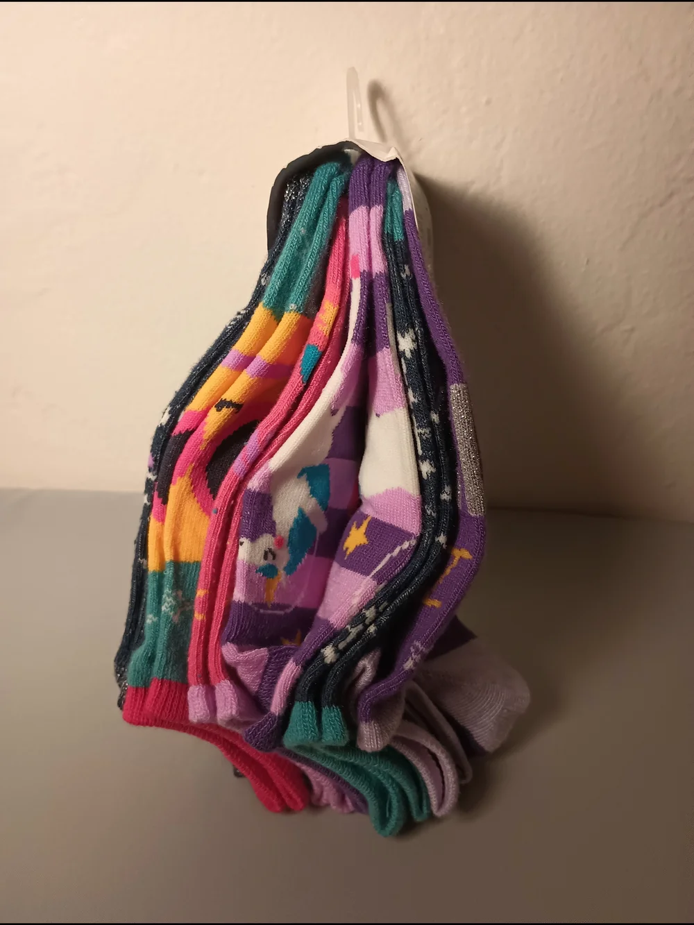 Wonder Nation Girls' No Show Socks